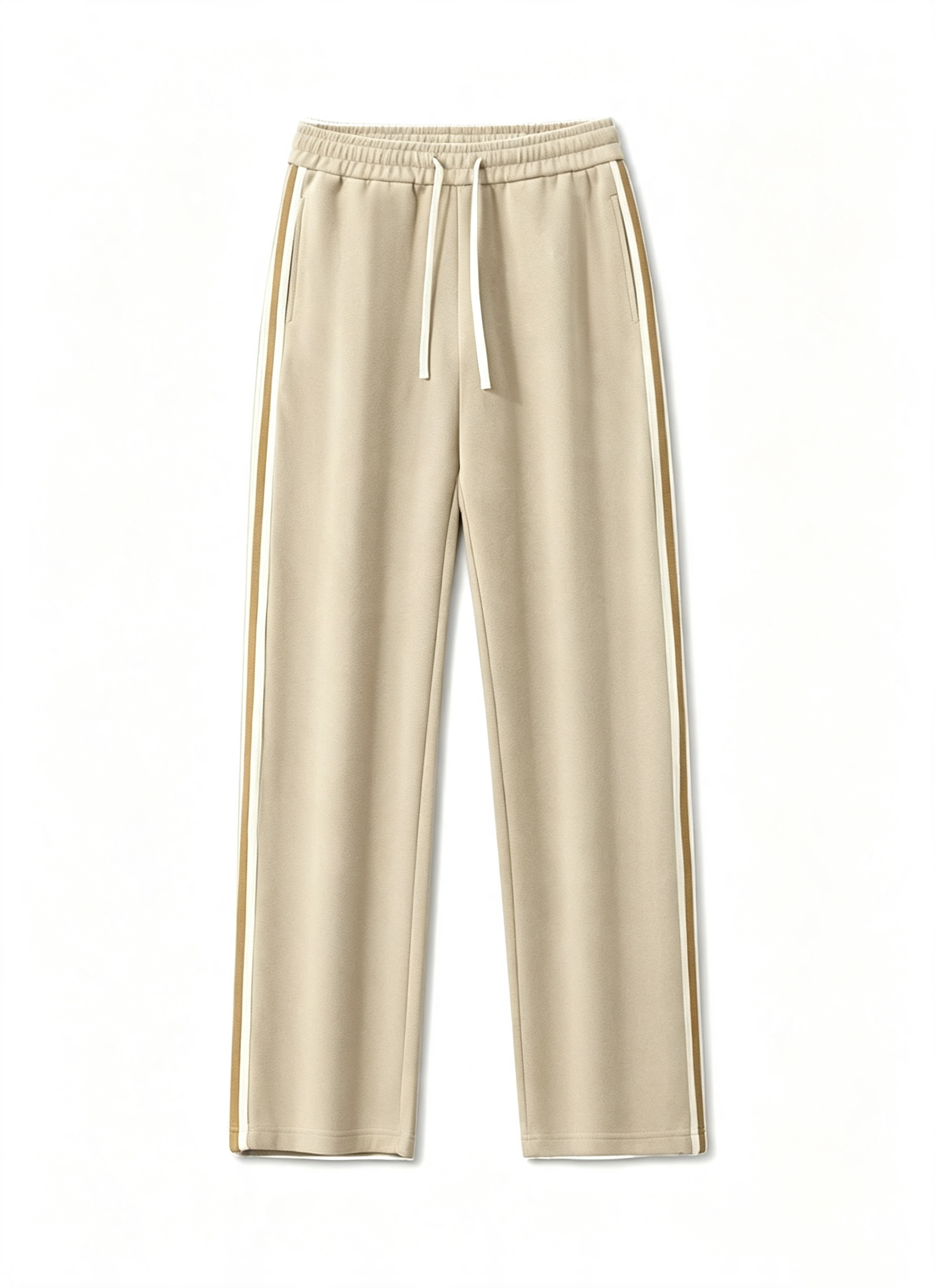 Relaxed Wide Leg Drawstring Casual Pants