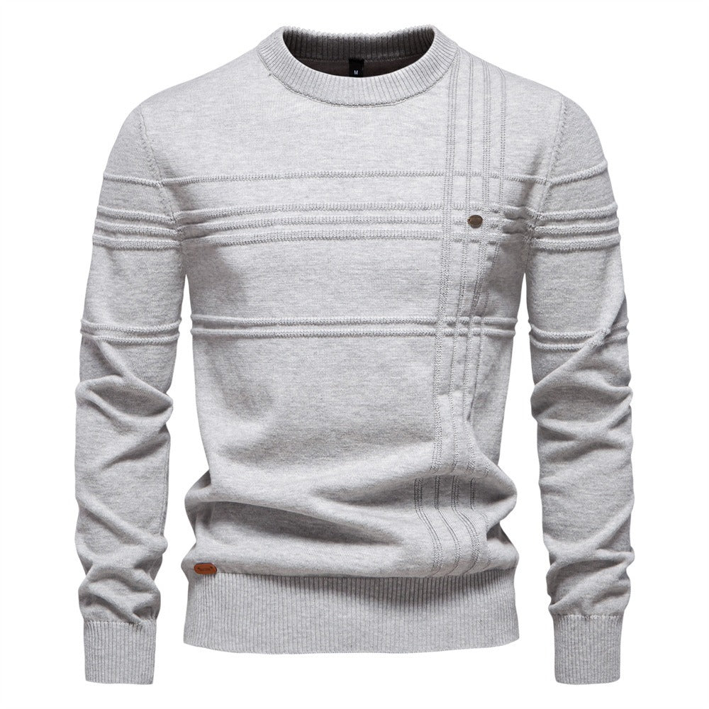 Men's Crew Neck Knit Sweater