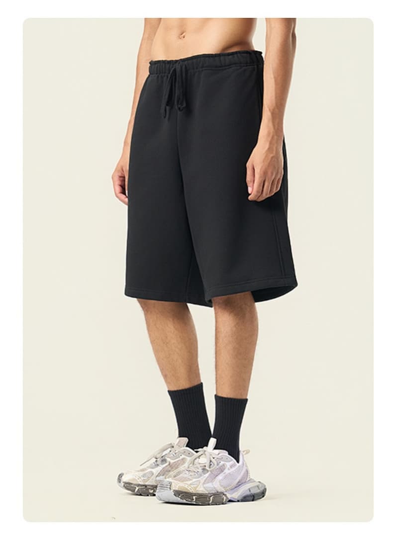 Heavyweight Fleece Drawstring  Shorts