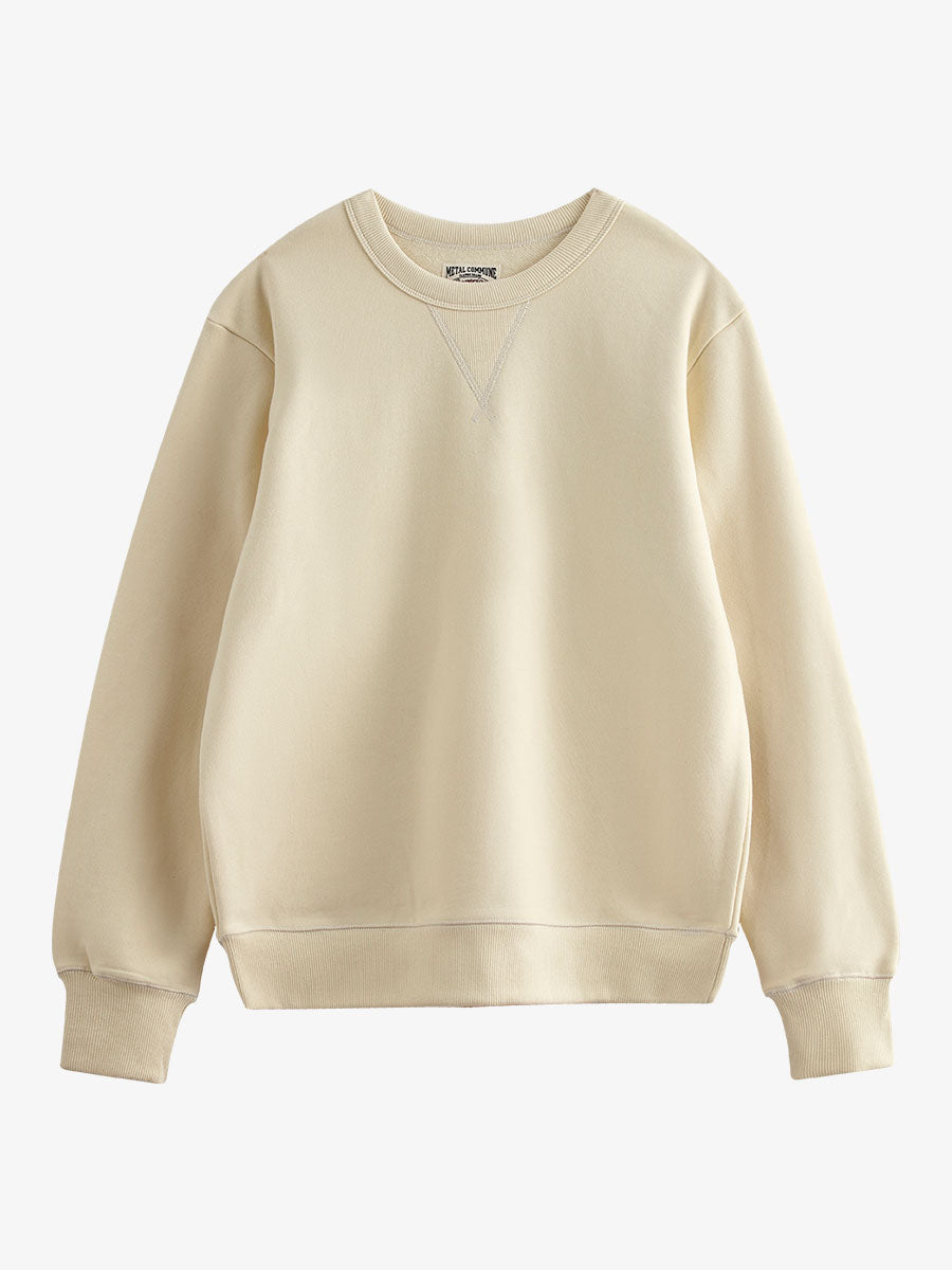 Unisex Oversized Casual Cotton Crewneck Sweatshirt