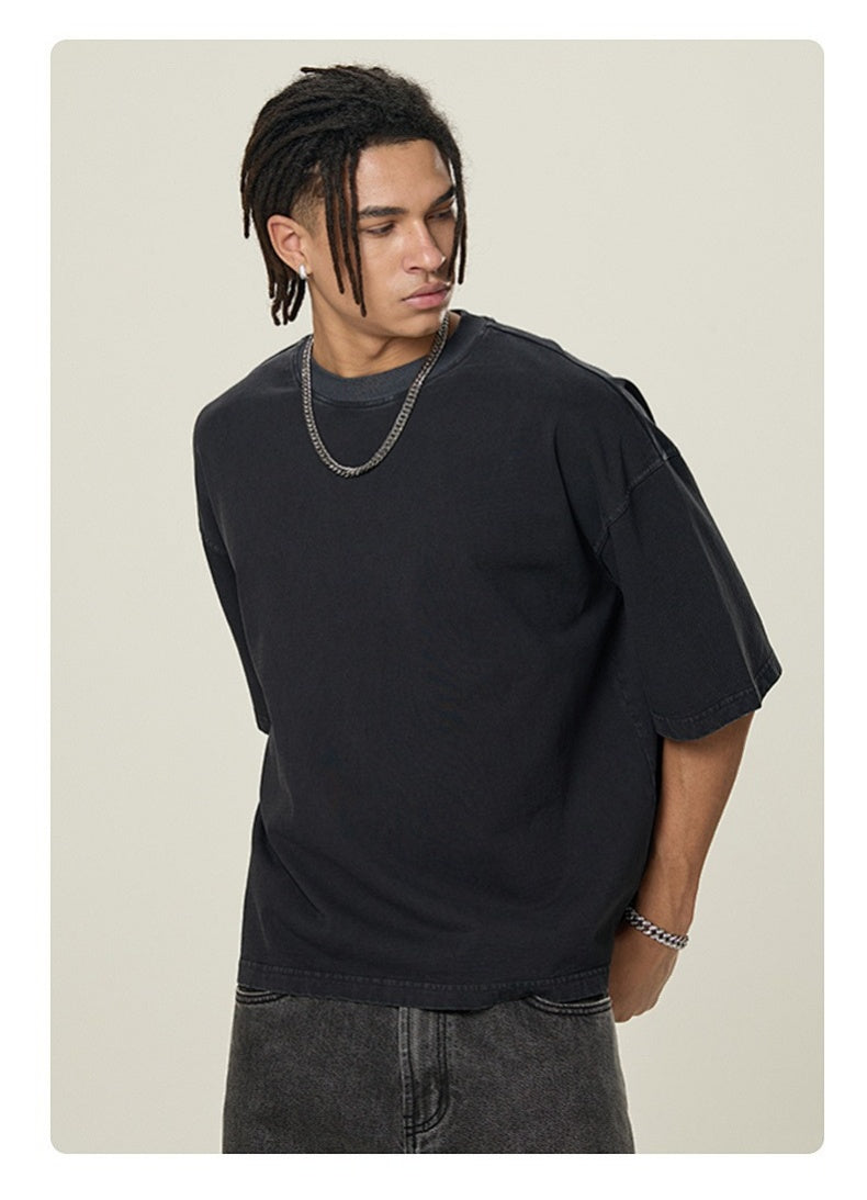 Washed Boxy Cotton T-Shirt