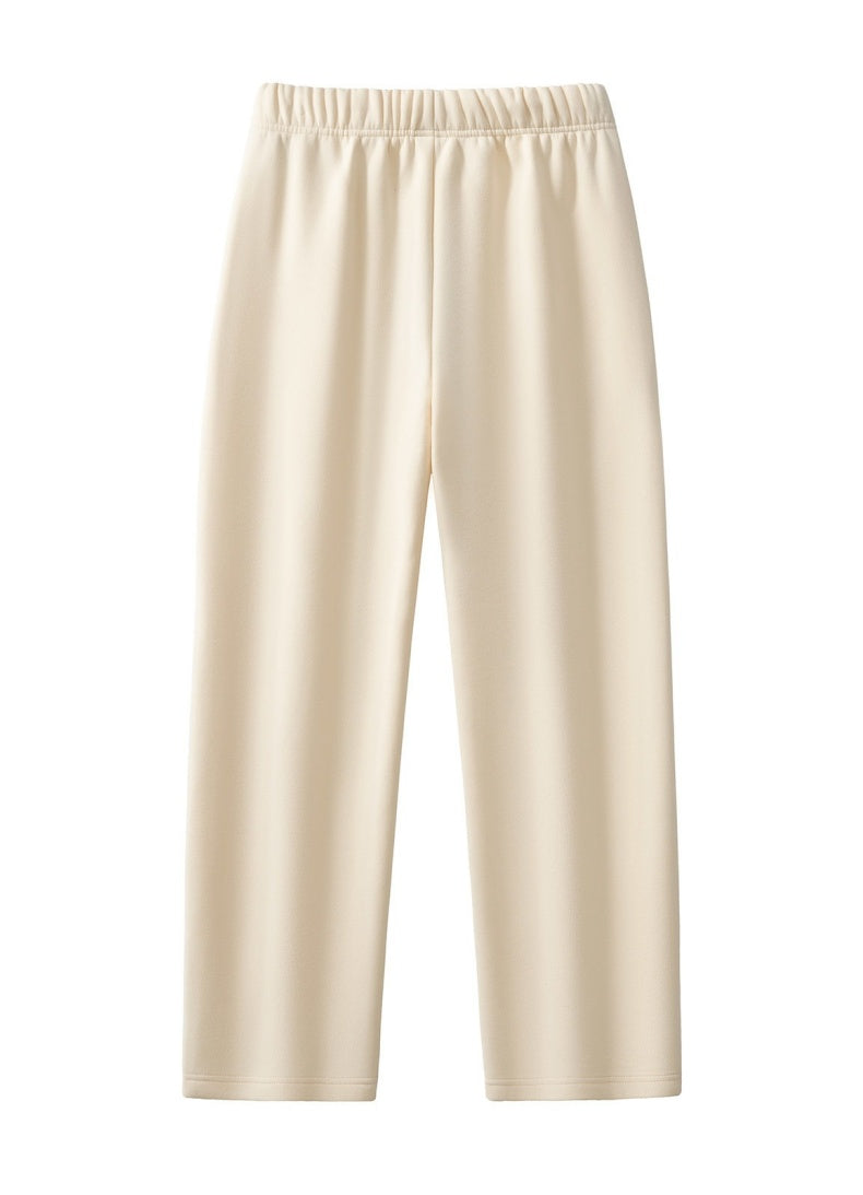 Heavyweight Fleece Wide-Leg Sweatpants