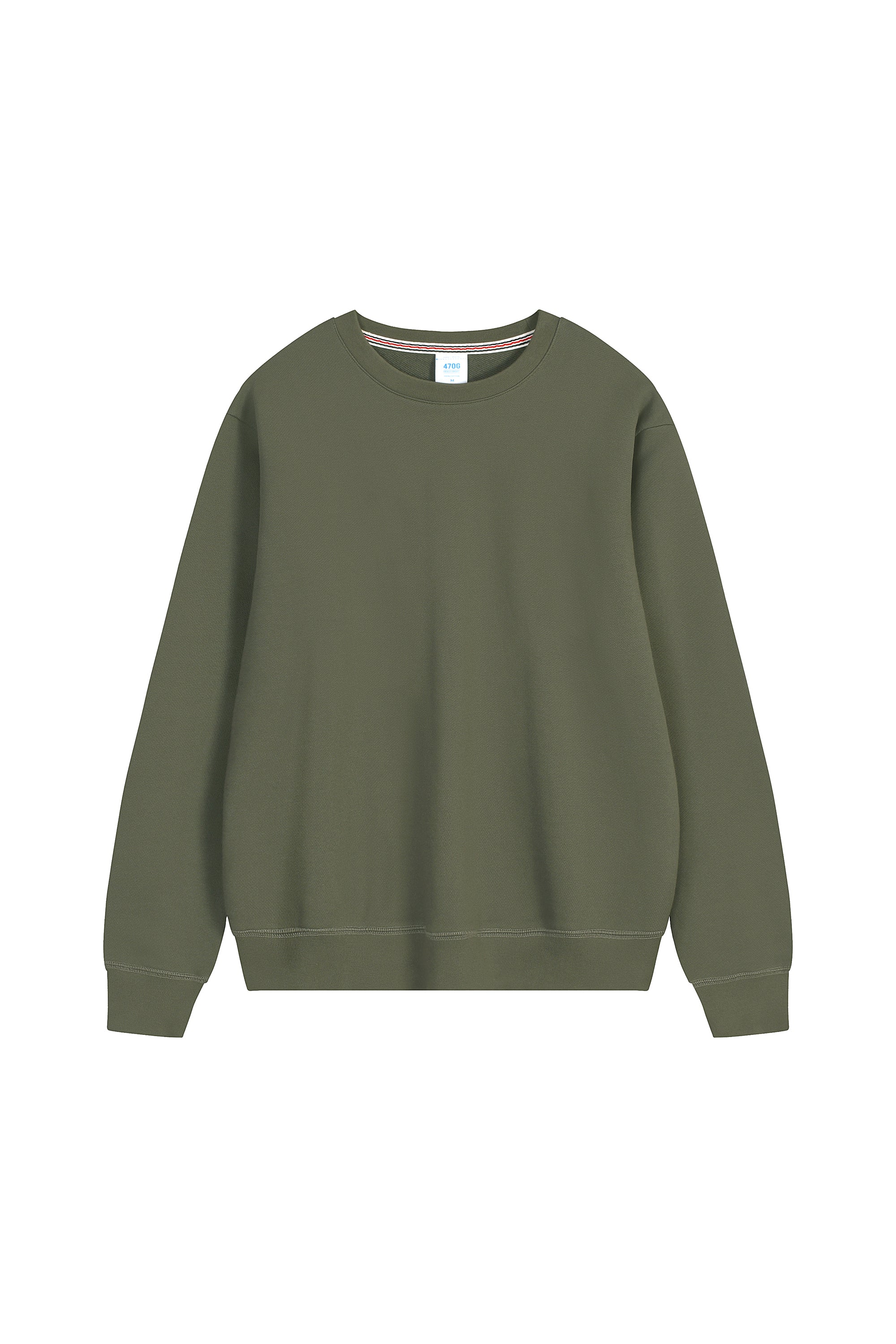Unisex Oversized Casual Cotton Crewneck Sweatshirt