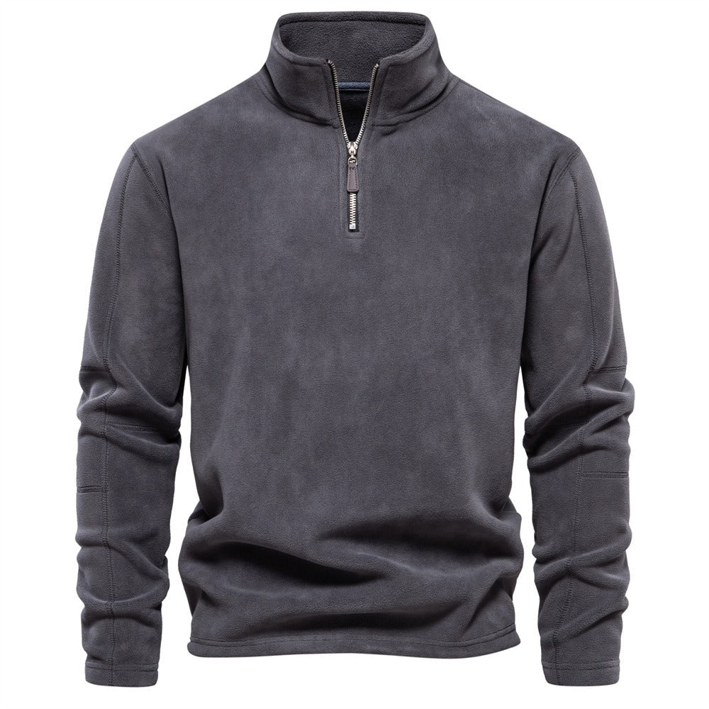 Men’s Half-Zip Mock Neck Sweatshirt