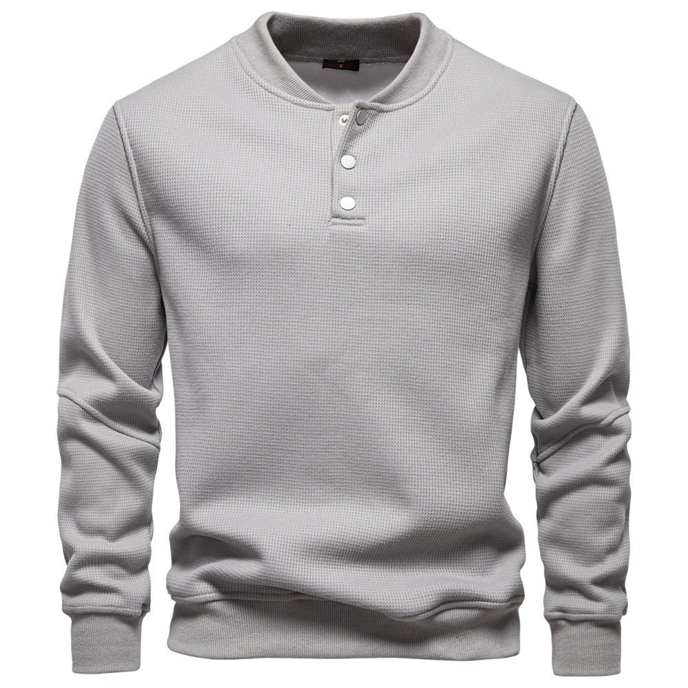 Men’s Waffle Fleece Lined Sweatshirt