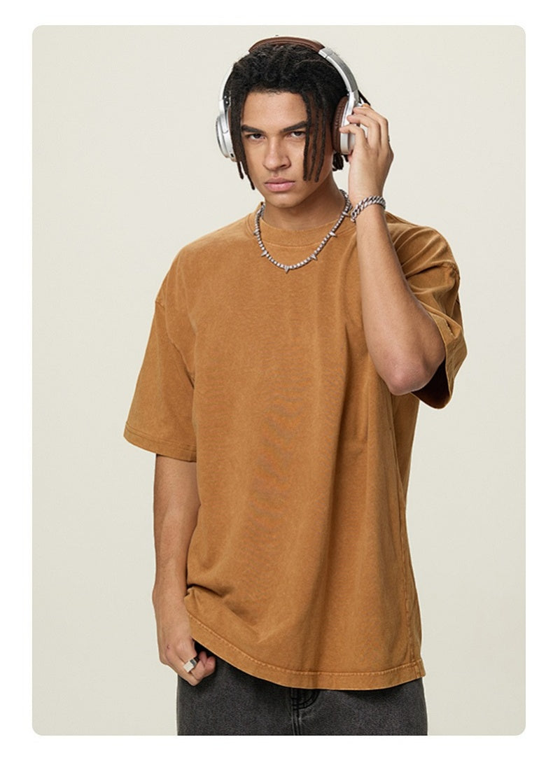 Washed Boxy Cotton T-Shirt