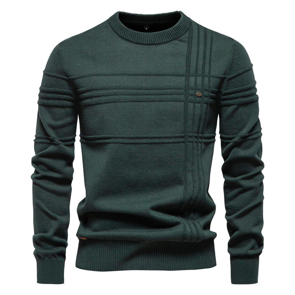 Men's Crew Neck Knit Sweater