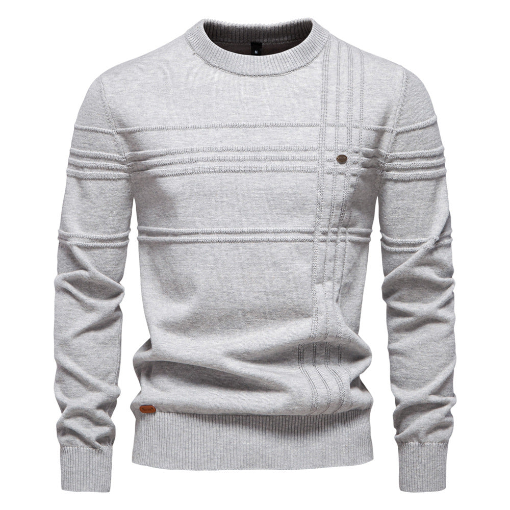 Men's Crew Neck Knit Sweater
