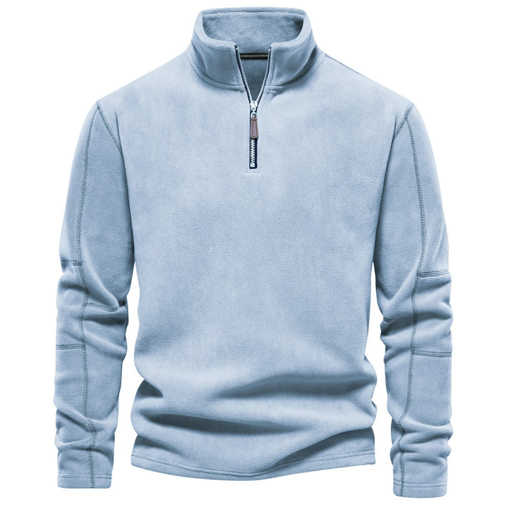 Men’s Half-Zip Mock Neck Sweatshirt