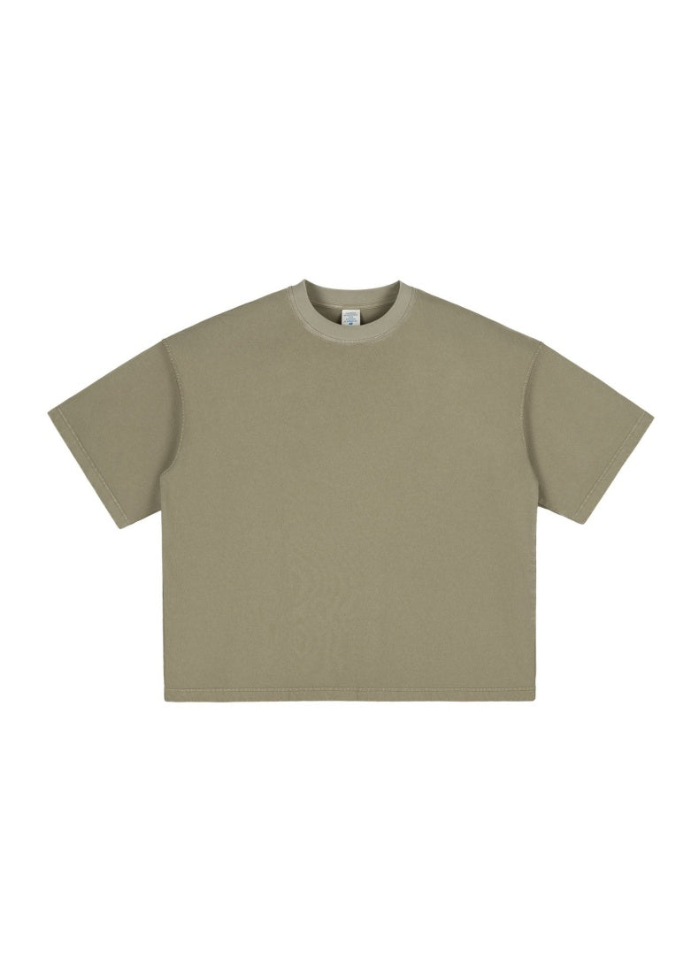 Washed Boxy Cotton T-Shirt