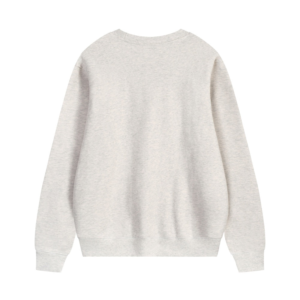 Unisex Oversized Casual Cotton Crewneck Sweatshirt