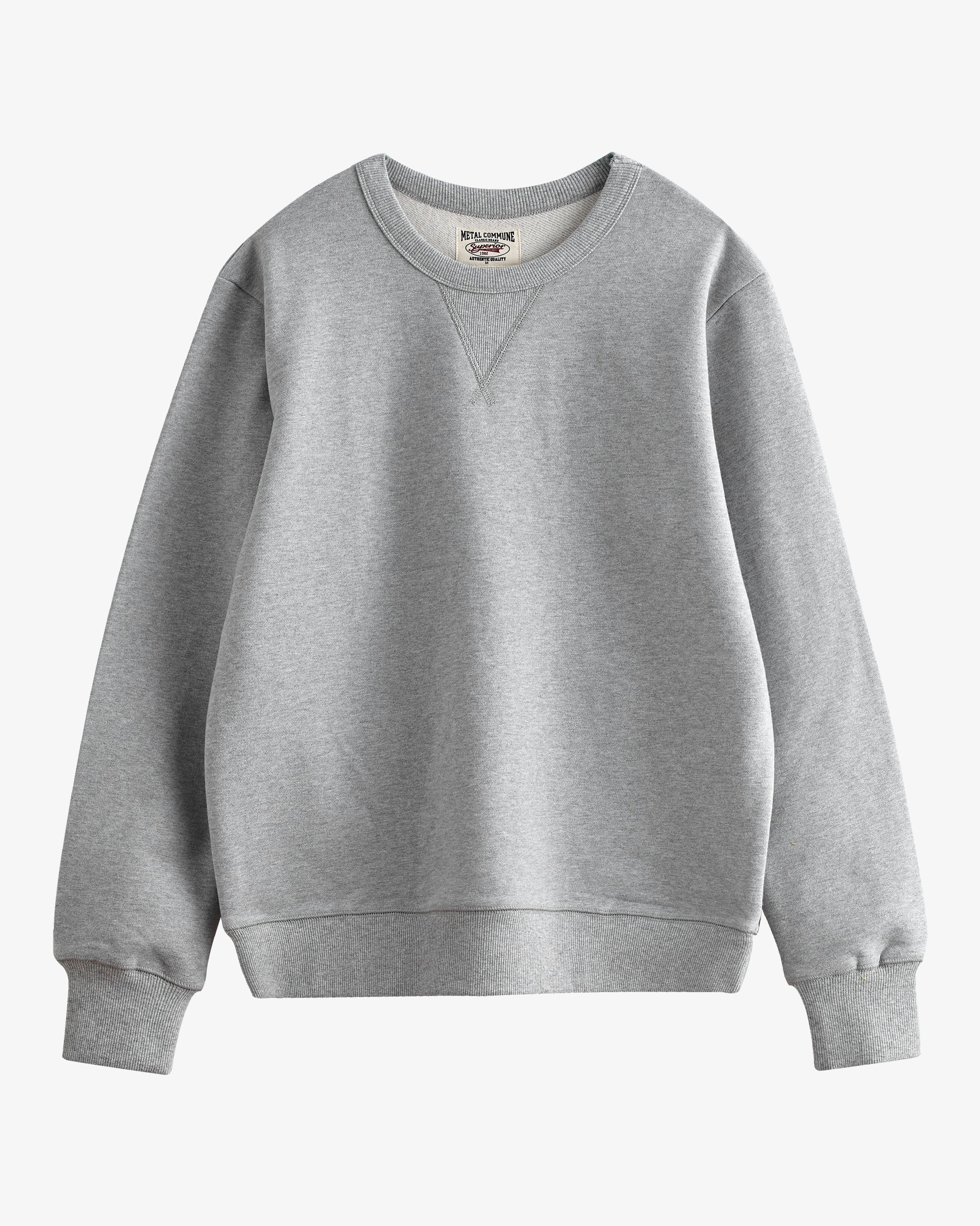 Unisex Oversized Casual Cotton Crewneck Sweatshirt