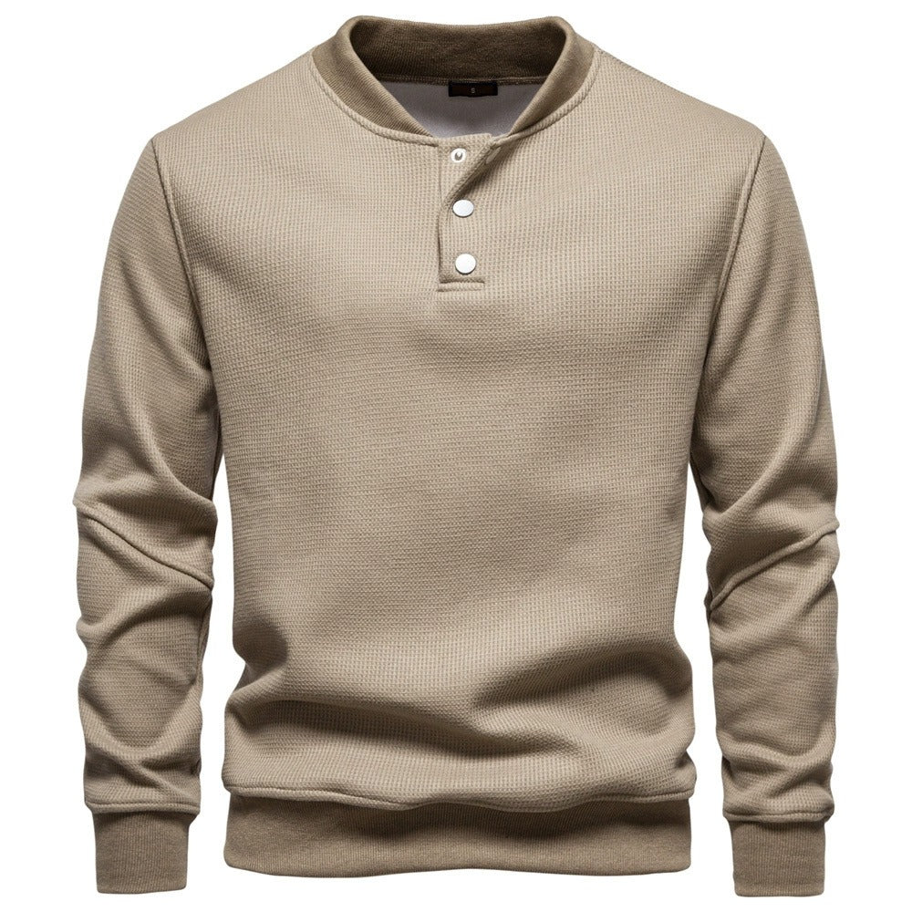 Men’s Waffle Fleece Lined Sweatshirt
