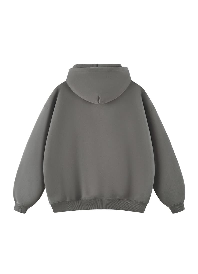 Fleece Lined Relaxed Pullover Hoodie