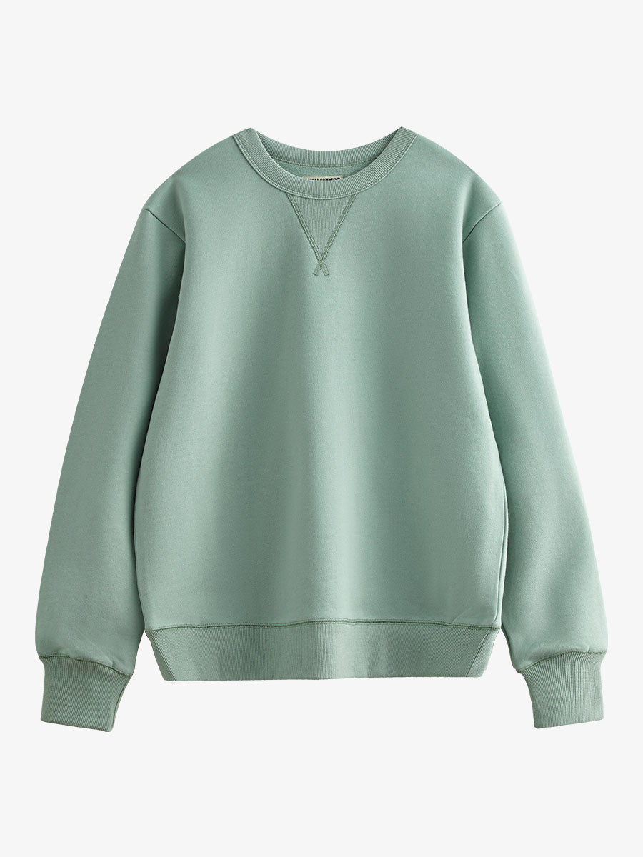 Unisex Oversized Casual Cotton Crewneck Sweatshirt