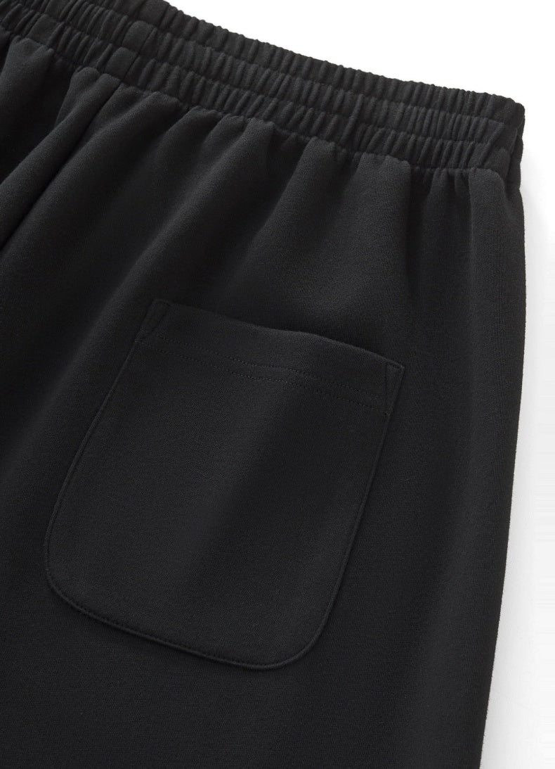 Color-Block Striped Wide-Leg Drawstring Pants