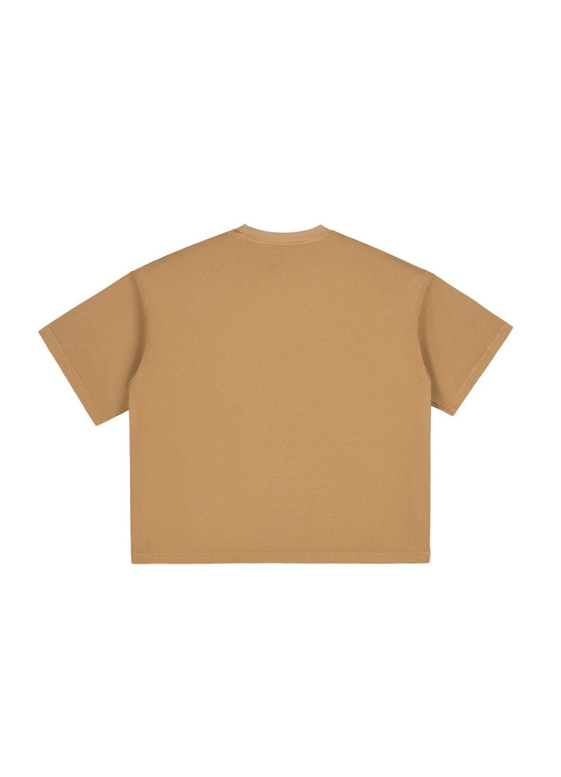 Washed Boxy Cotton T-Shirt