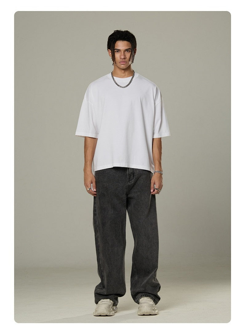 Washed Boxy Cotton T-Shirt