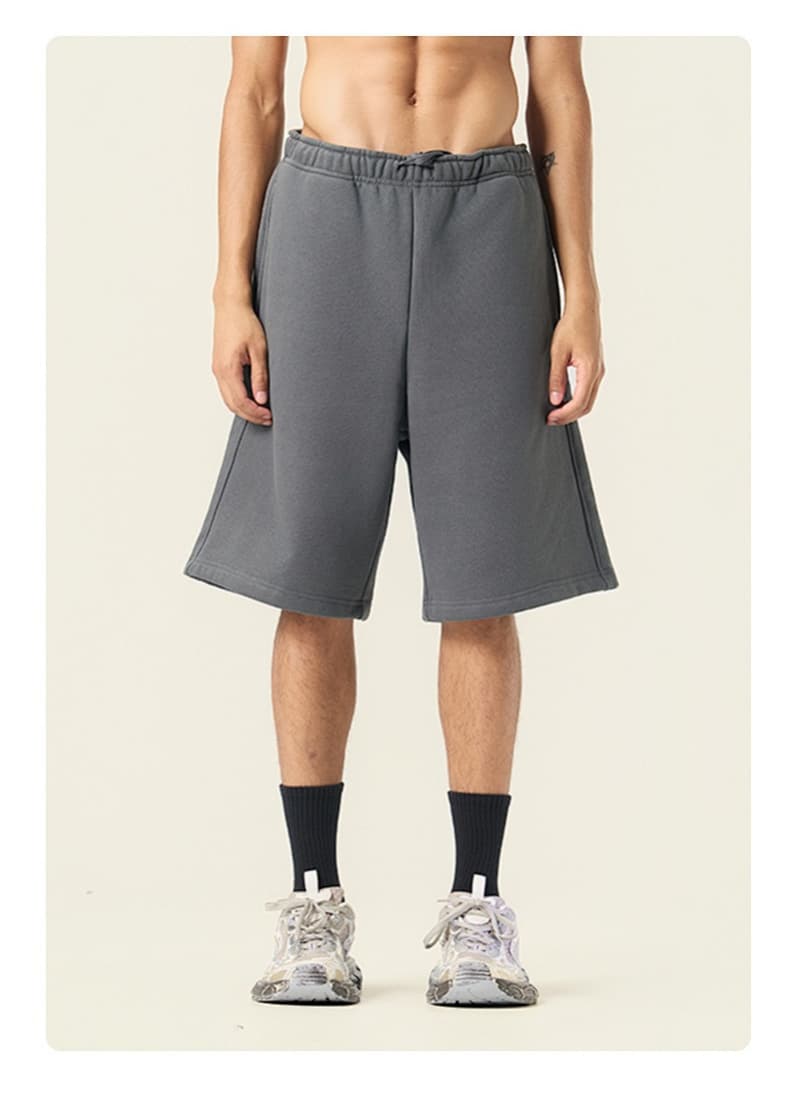 Heavyweight Fleece Drawstring  Shorts