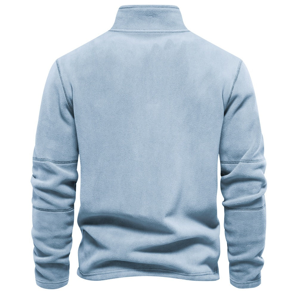 Men’s Half-Zip Mock Neck Sweatshirt