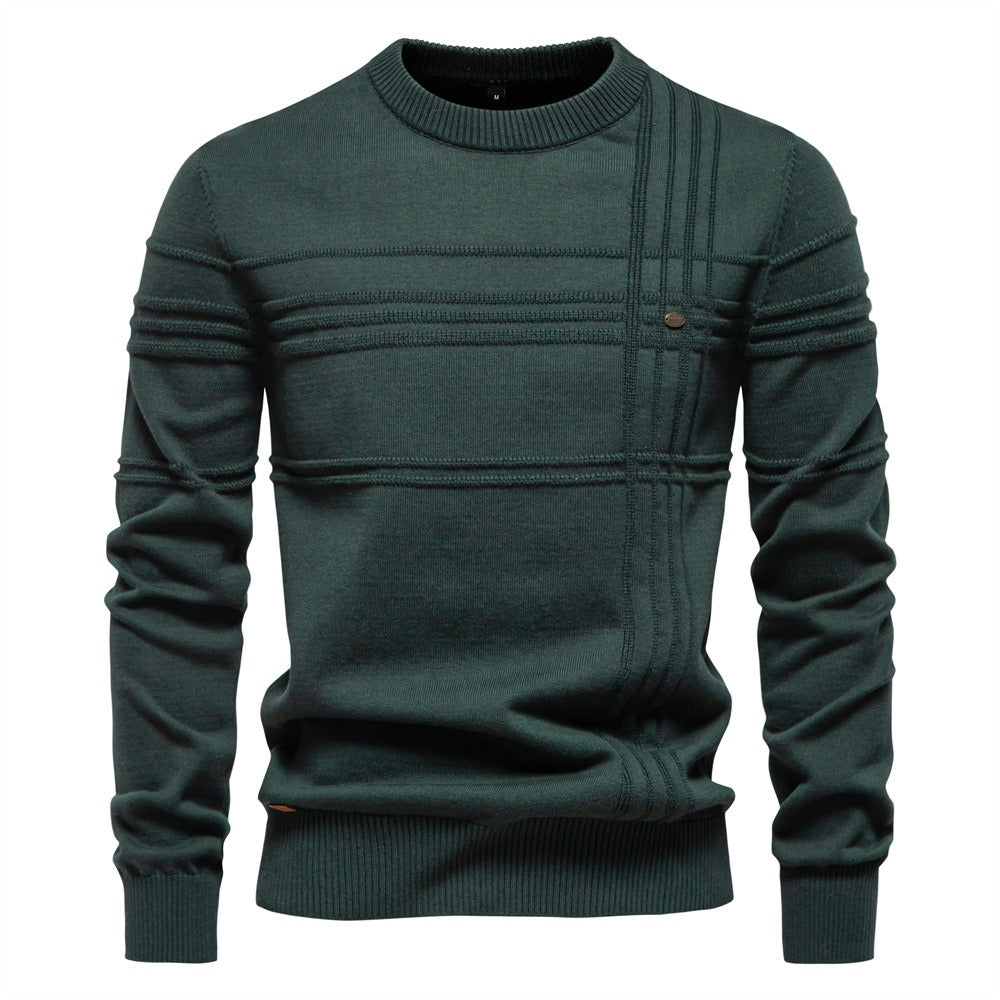 Men's Crew Neck Knit Sweater