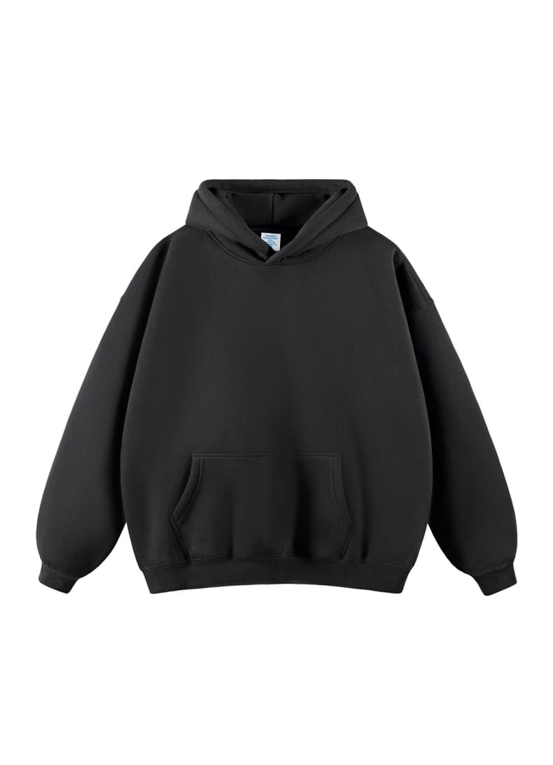 Fleece Lined Relaxed Pullover Hoodie