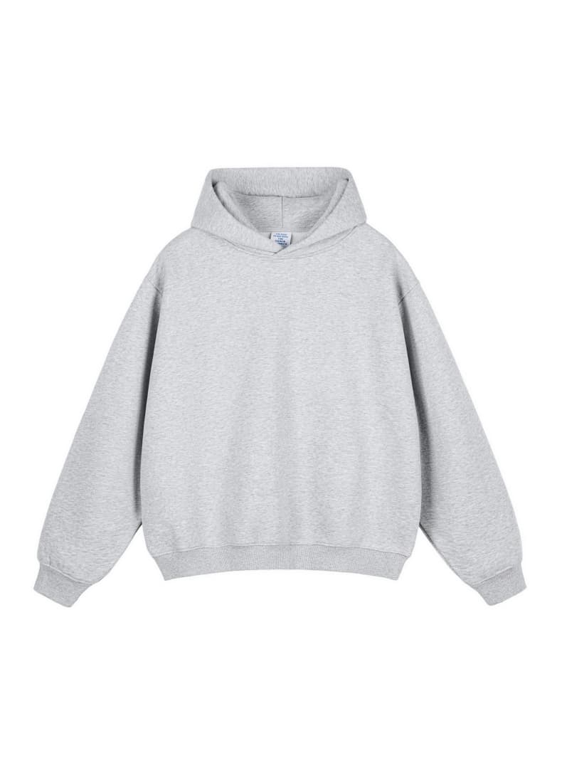 Boxy Heavyweight Fleece Clean Fit Hoodie
