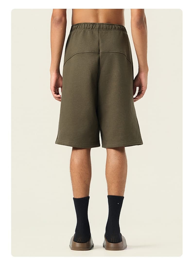 Heavyweight Fleece Drawstring  Shorts