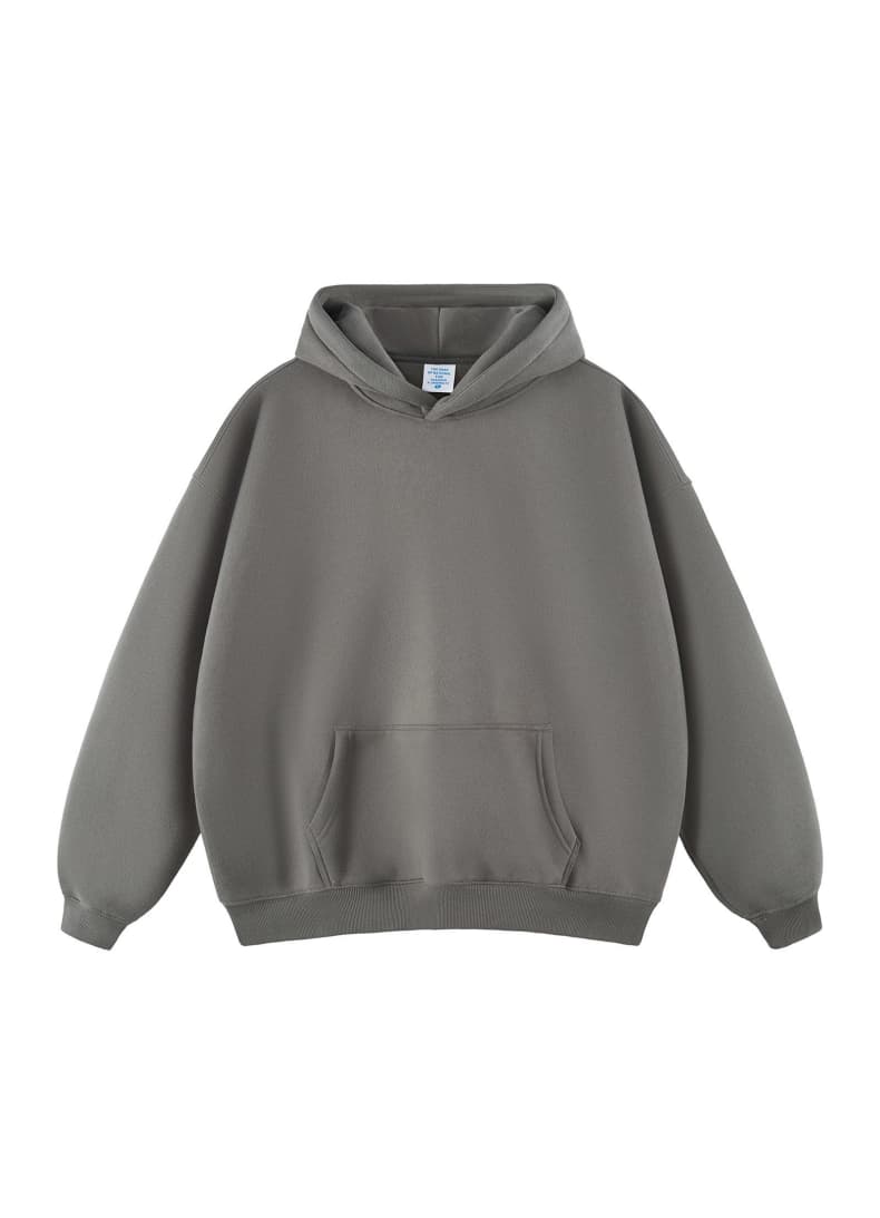 Fleece Lined Relaxed Pullover Hoodie