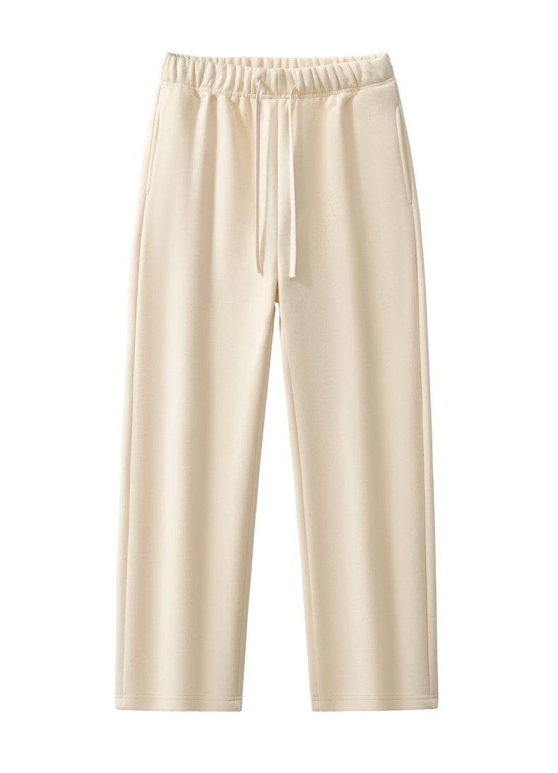 Heavyweight Fleece Wide-Leg Sweatpants