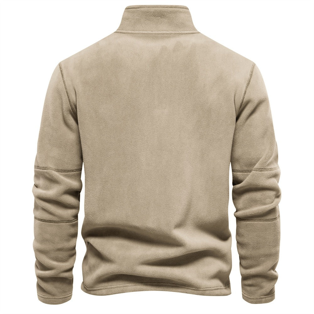 Men’s Half-Zip Mock Neck Sweatshirt