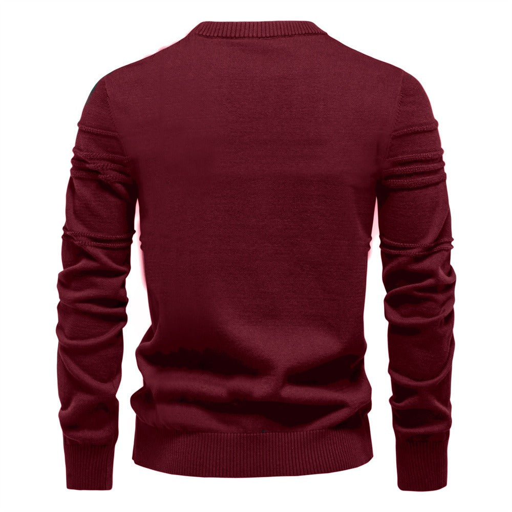 Men's Crew Neck Knit Sweater