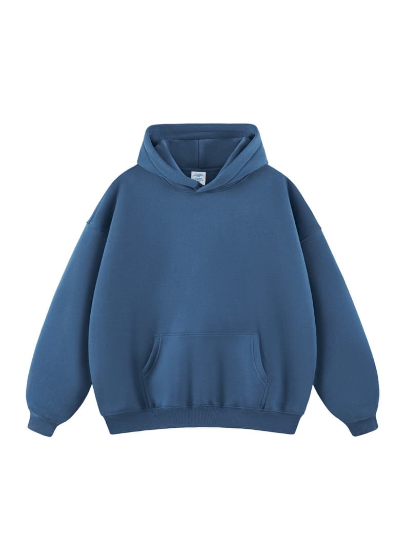 Fleece Lined Relaxed Pullover Hoodie