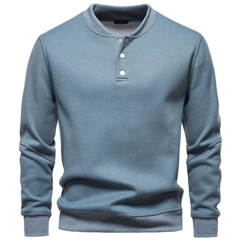 Men’s Waffle Fleece Lined Sweatshirt